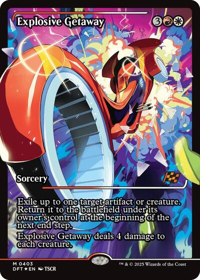 Explosive Getaway (Showcase)