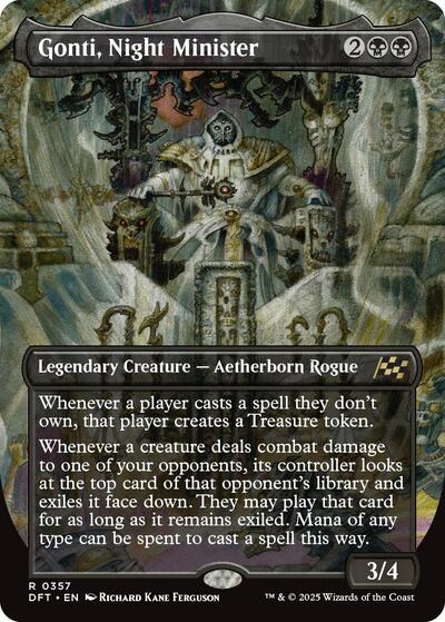 Gonti, Night Minister (Borderless)