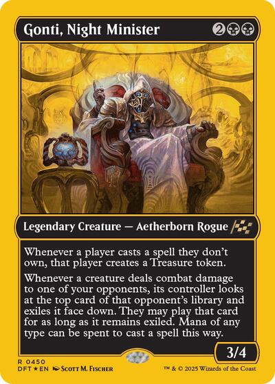 Gonti, Night Minister (First-Place Foil)