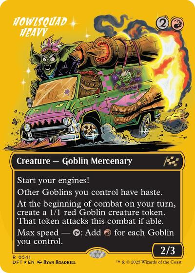 Howlsquad Heavy (Borderless) (First-Place Foil)