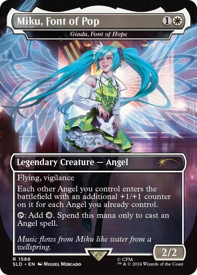 Miku, Font of Pop - Giada, Font of Hope