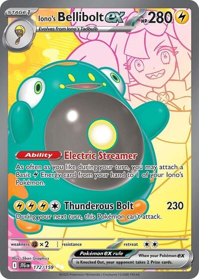 Iono's Bellibolt ex - 172/159