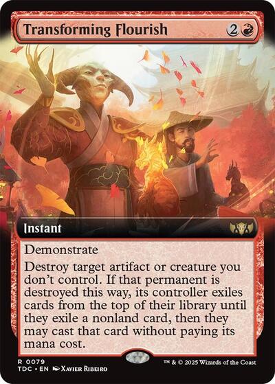 Transforming Flourish (Extended Art)