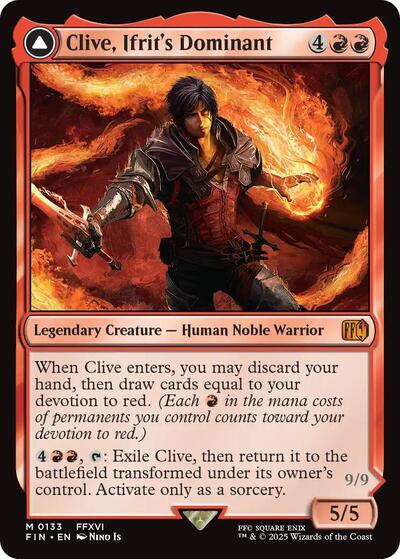 Clive, Ifrit's Dominant