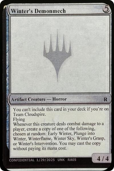 Winter's Demonmech