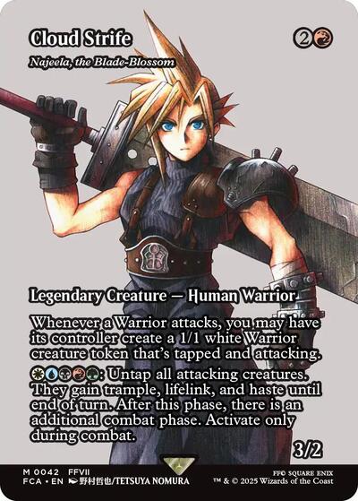 Cloud Strife - Najeela, the Blade-Blossom (Showcase)