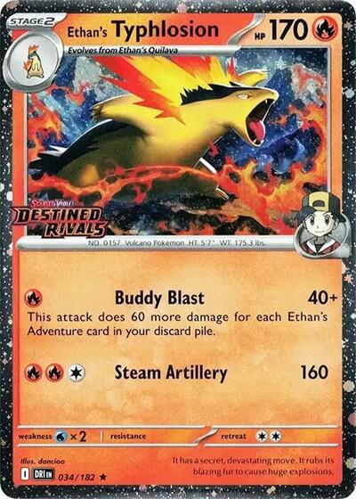 Ethan's Typhlosion (Prerelease)