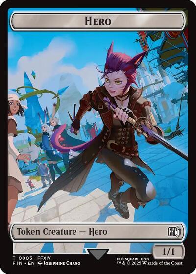 Hero (0003) // Knight Double-Sided Token
