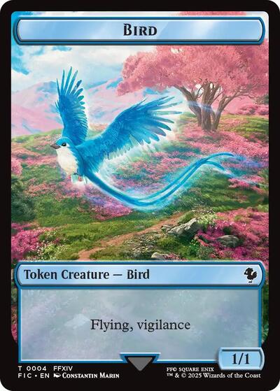 Bird // Hero (0005) Double Sided Token