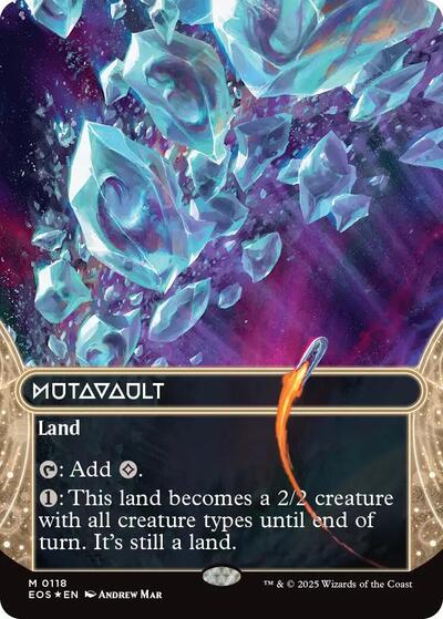 Mutavault (0118) (Borderless) (Galaxy Foil)