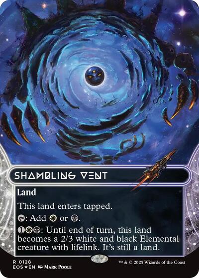 Shambling Vent (0128) (Borderless) (Galaxy Foil)