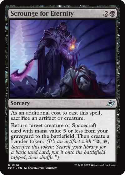 Scrounge for Eternity