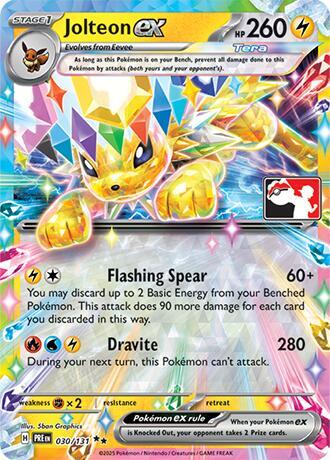 Jolteon ex - 030/131