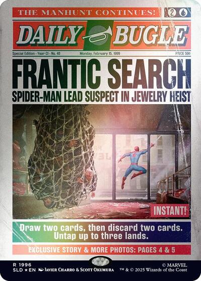 Frantic Search (1996) (Rainbow Foil)