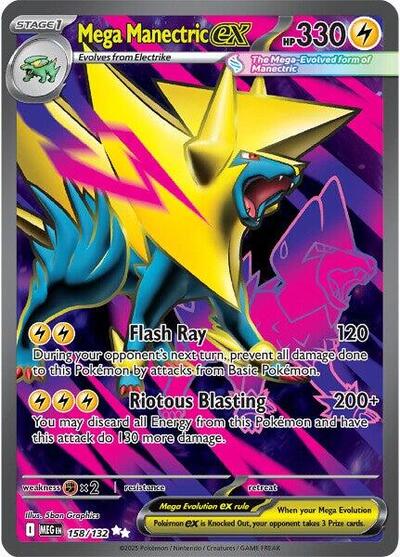 Mega Manectric ex - 158/132