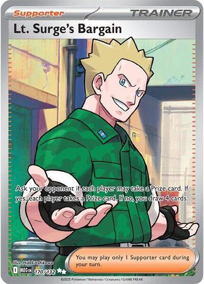 Lt. Surge's Bargain - 170/132