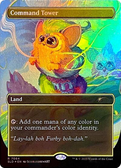 Command Tower (7064) (Rainbow Foil)