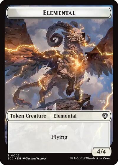 Elemental (0002) // Plant Double-Sided Token