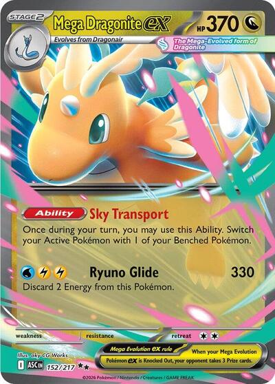 Mega Dragonite ex - 152/217