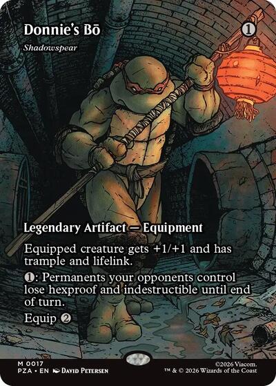 Donnie's Bo - Shadowspear (Borderless)