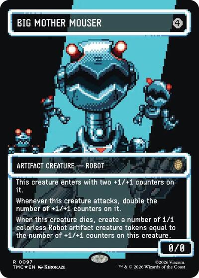 Big Mother Mouser (Borderless) (Surge Foil)