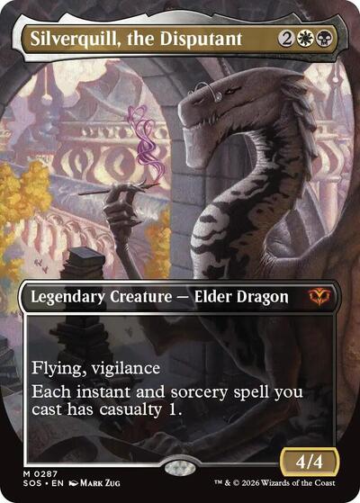 Silverquill, the Disputant (Borderless)