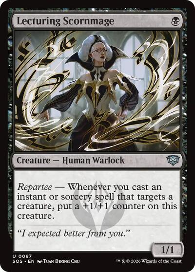 Lecturing Scornmage