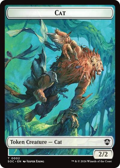 Cat // Inkling (0022) Double-Sided Token