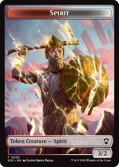 Spirit (0025) // Rogue Double-Sided Token