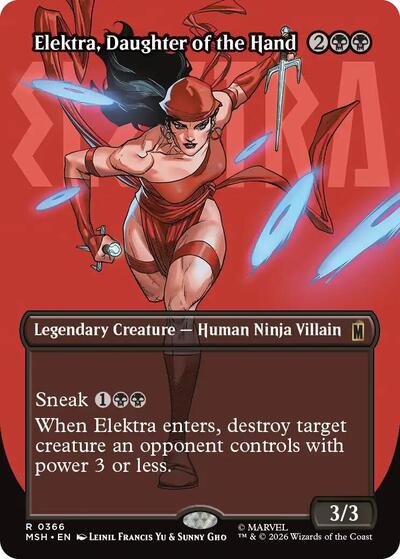 Elektra, Daughter of the Hand (Borderless) (366)