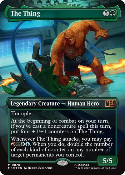 The Thing (Borderless) (Surge Foil)
