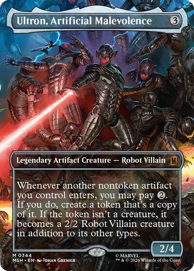 Ultron, Artificial Malevolence (Borderless) (0344)