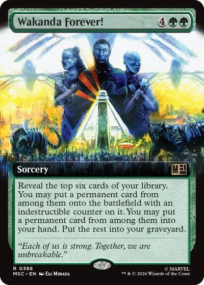 Wakanda Forever! (Extended Art)