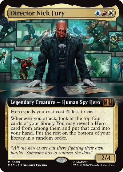 Director Nick Fury (Extended Art)
