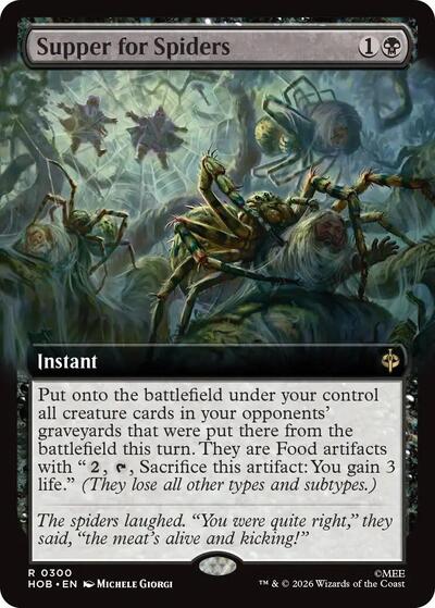 Supper for Spiders (Extended Art)