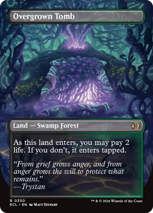 Overgrown Tomb (Borderless)