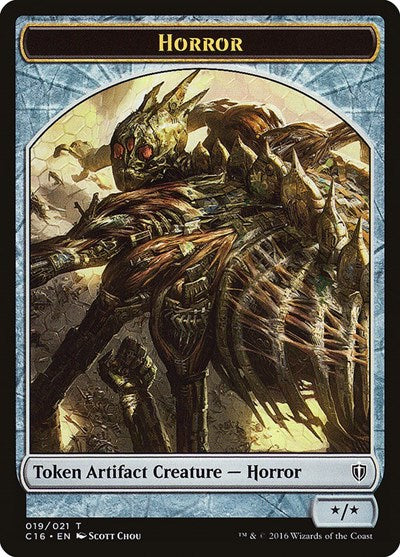 Horror // Thopter Double-Sided Token