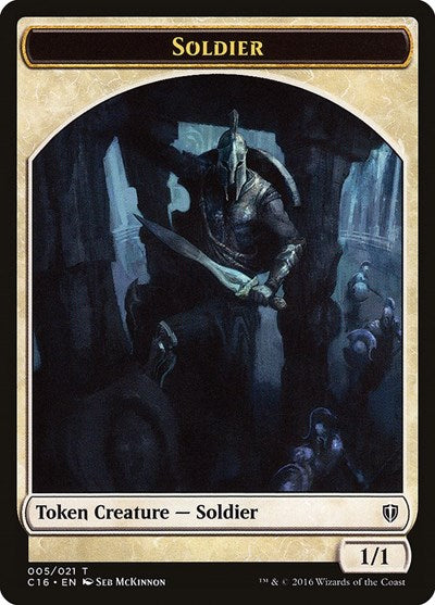 Soldier // Squid Double-Sided Token
