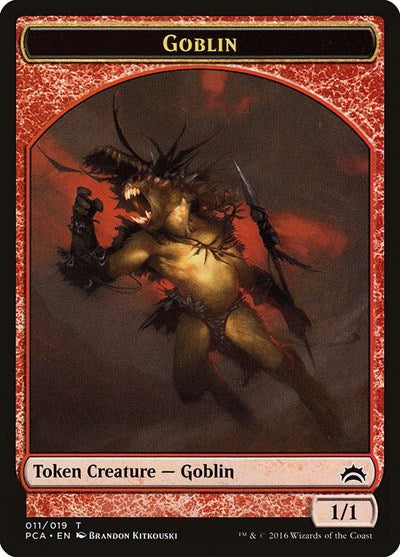 Goblin // Boar Double-Sided Token