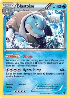 Blastoise - 16/101 (BW Plasma Blast)