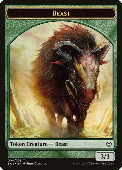 Beast (004) // Soldier Double-sided Token