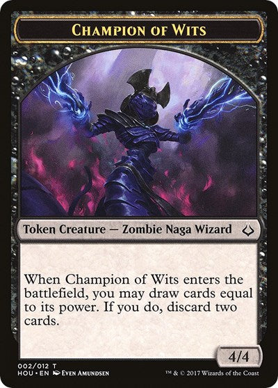 Champion of Wits // Insect Double-Sided Token