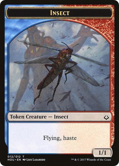 Insect // Zombie Double-Sided Token