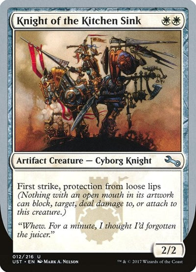Knight of the Kitchen Sink (C)