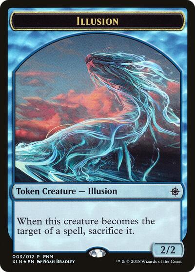 Illusion // Saproling Double-Sided Token