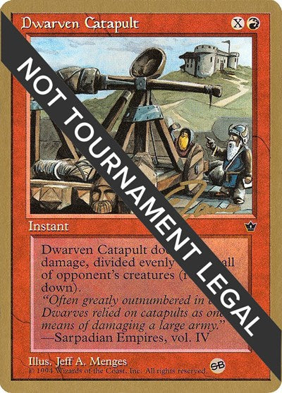 Dwarven Catapult - 1996 Eric Tam (FEM) (SB)