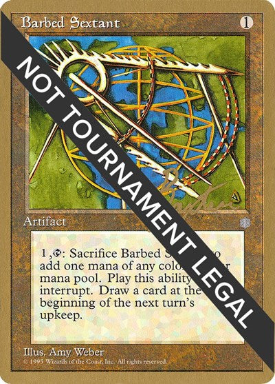Barbed Sextant - 1996 George Baxter (ICE)