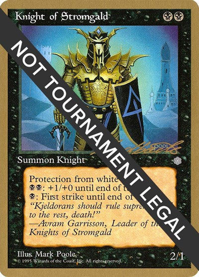 Knight of Stromgald - 1996 Leon Lindback (ICE)