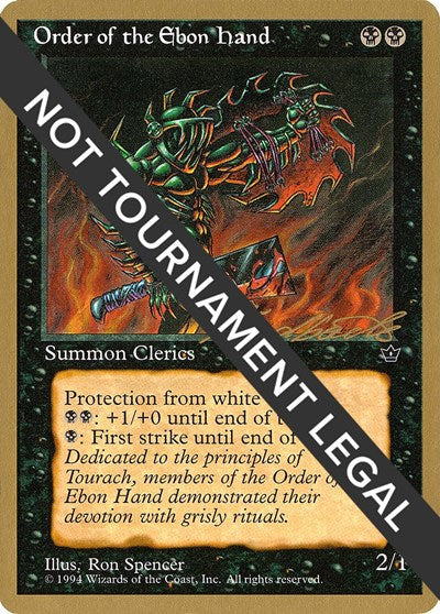 Order of the Ebon Hand (Spencer) - 1996 Leon Lindback (FEM)