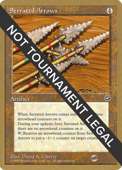 Serrated Arrows - 1996 Leon Lindback (HML) (SB)